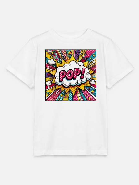 Pop 1 - Stanley/Stella Kinder T-Shirt MINI CREATOR - Weiß