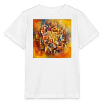 Squares 2 - Stanley/Stella MINI CREATOR Kids’ T-Shirt - white - Front - Maike (125cm)