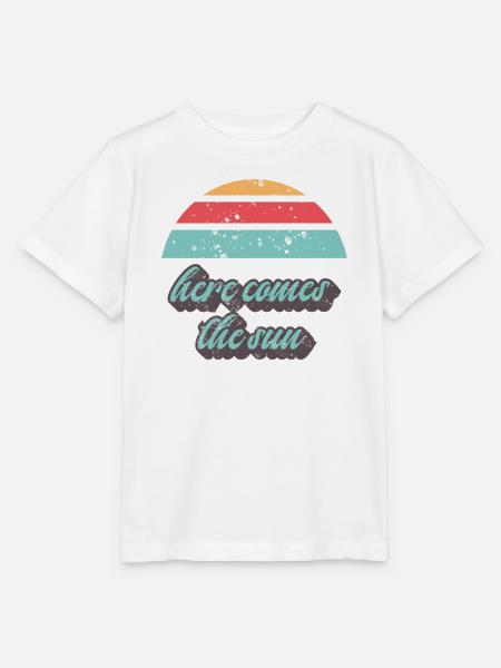 Sonnenuntergang - Stanley/Stella Kinder T-Shirt MINI CREATOR - Weiß