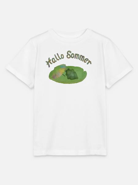 Hallo Sommer - Stanley/Stella Kinder T-Shirt MINI CREATOR - Weiß