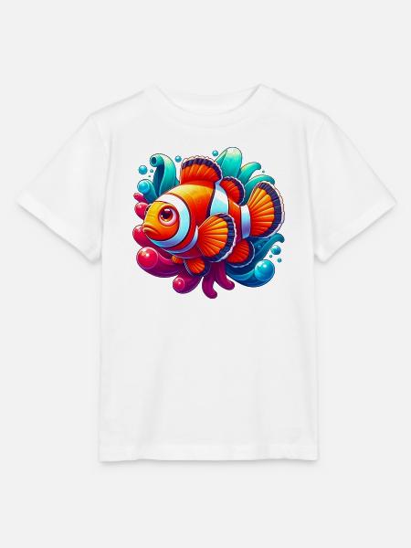 Clownfische - Stanley/Stella Kinder T-Shirt MINI CREATOR - Weiß