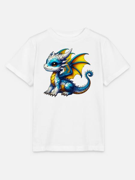 Drache - Stanley/Stella Kinder T-Shirt MINI CREATOR - Weiß