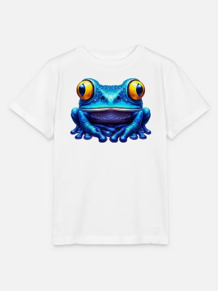 Frosch - Stanley/Stella Kinder T-Shirt MINI CREATOR  - Weiß