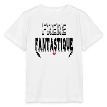 Frère Fantastique - T-shirt bio MINI CREATOR Stanley/Stella Enfant - blanc - Devant - Maike (125cm)