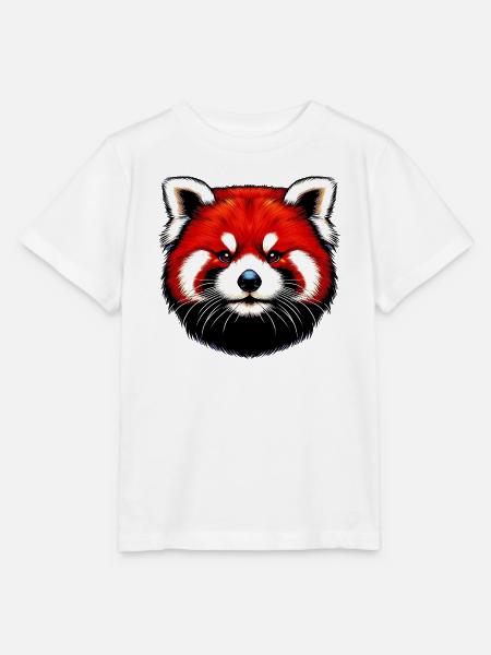 Kleiner Panda - Stanley/Stella Kinder T-Shirt MINI CREATOR - Weiß