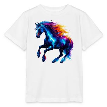 Horse - Stanley/Stella MINI CREATOR Kids’ T-Shirt - white - Front - Maike (125cm)