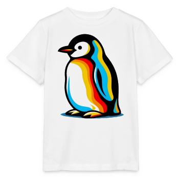 Pingouin - T-shirt bio MINI CREATOR Stanley/Stella Enfant - blanc - Devant - Maike (125cm)
