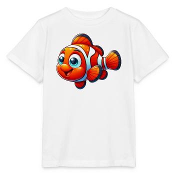 Clownfische - Stanley/Stella Kinder T-Shirt MINI CREATOR  - Weiß - Vorne - Maike (125cm)