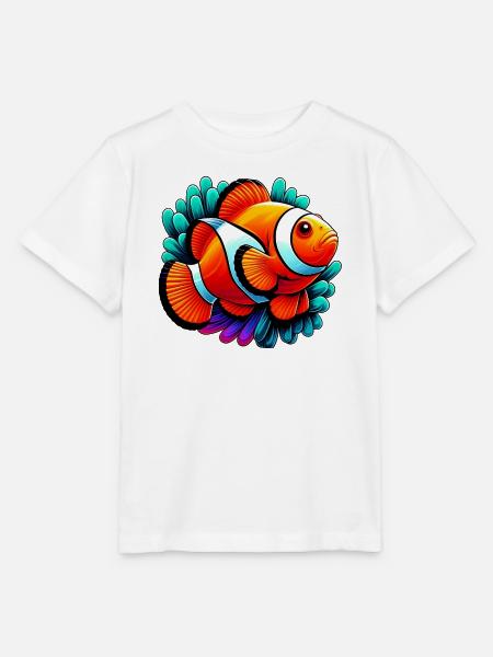 Clownfische - Stanley/Stella Kinder T-Shirt MINI CREATOR - Weiß