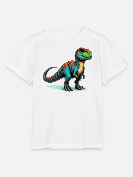 Dinosaurier - Stanley/Stella Kinder T-Shirt MINI CREATOR - Weiß