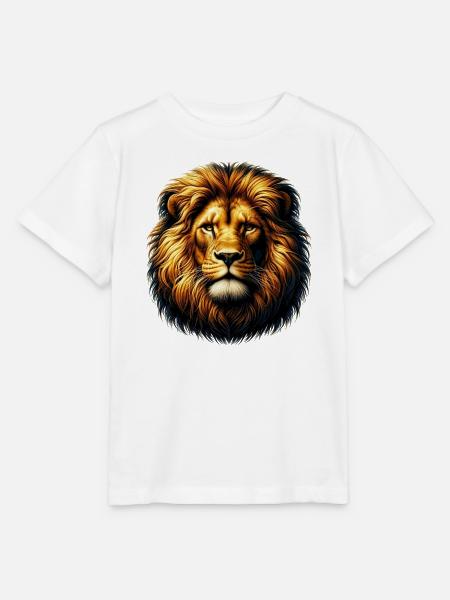 Löwe - Stanley/Stella Kinder T-Shirt MINI CREATOR  - Weiß