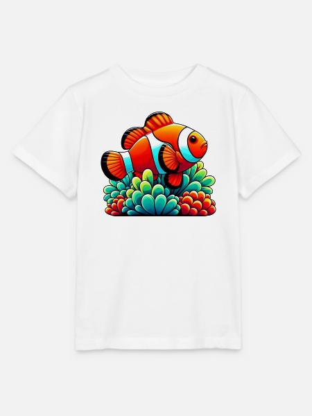 Clownfische - Stanley/Stella Kinder T-Shirt MINI CREATOR - Weiß