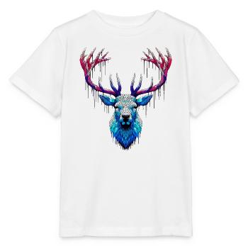 Ice Stag - Stanley/Stella MINI CREATOR Kids’ T-Shirt - white - Front - Maike (125cm)