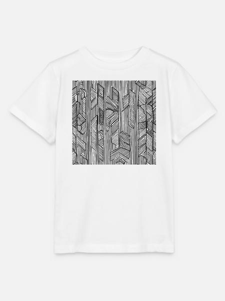 Traummuster 3 - Stanley/Stella Kinder T-Shirt MINI CREATOR - Weiß