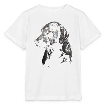 Labrador - T-shirt bio MINI CREATOR Stanley/Stella Enfant - blanc - Devant - Maike (125cm)