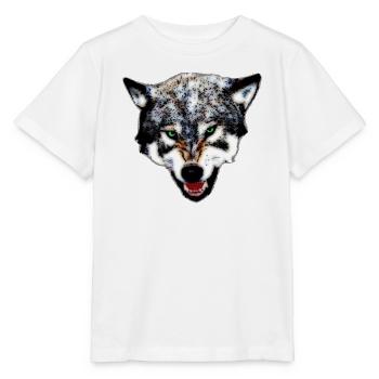 Wolf - Stanley/Stella MINI CREATOR Kids’ T-Shirt - white - Front - Maike (125cm)