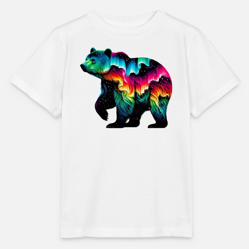 Ours - T-shirt bio MINI CREATOR Stanley/Stella Enfant - blanc