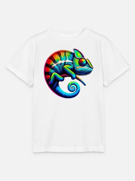 Chamäleon - Stanley/Stella Kinder T-Shirt MINI CREATOR - Weiß