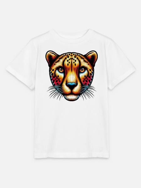 Gepard - Stanley/Stella Kinder T-Shirt MINI CREATOR - Weiß