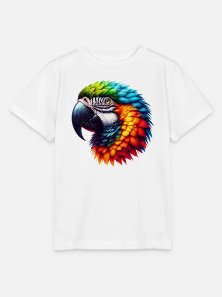 Papagei - Stanley/Stella Kinder T-Shirt MINI CREATOR - Weiß