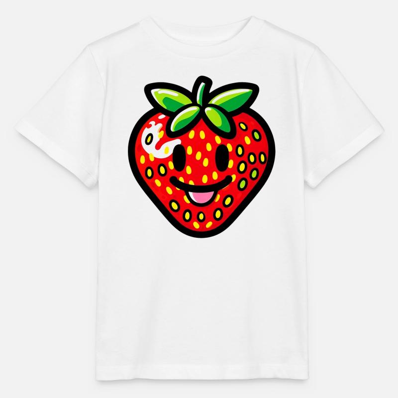 Erdbeeren Erdbeeren - Stanley/Stella Kinder T-Shirt MINI CREATOR  - Weiß