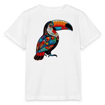Toucan - T-shirt bio MINI CREATOR Stanley/Stella Enfant - blanc - Devant - Maike (125cm)