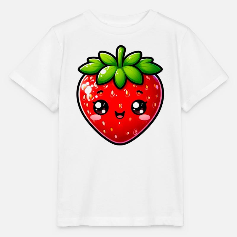 Erdbeeren Erdbeeren - Stanley/Stella Kinder T-Shirt MINI CREATOR  - Weiß