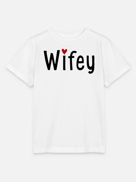 Ehefrau - Stanley/Stella Kinder T-Shirt MINI CREATOR - Weiß