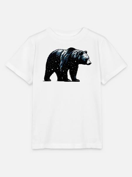 Bär - Stanley/Stella Kinder T-Shirt MINI CREATOR  - Weiß