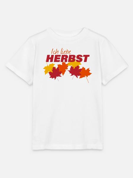 HERBST - Stanley/Stella Kinder T-Shirt MINI CREATOR  - Weiß