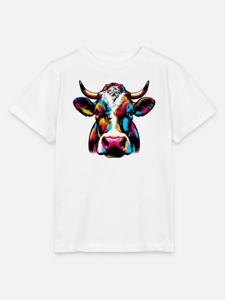 Kuh - Stanley/Stella Kinder T-Shirt MINI CREATOR - Weiß