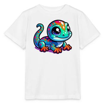Gecko - Stanley/Stella MINI CREATOR Kids’ T-Shirt - white - Front - Maike (125cm)