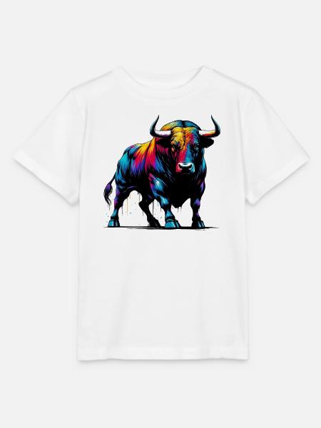 Stier - Stanley/Stella Kinder T-Shirt MINI CREATOR - Weiß