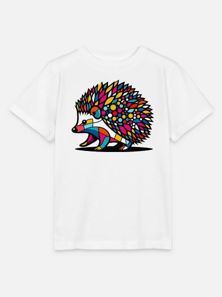 Igel - Stanley/Stella Kinder T-Shirt MINI CREATOR  - Weiß
