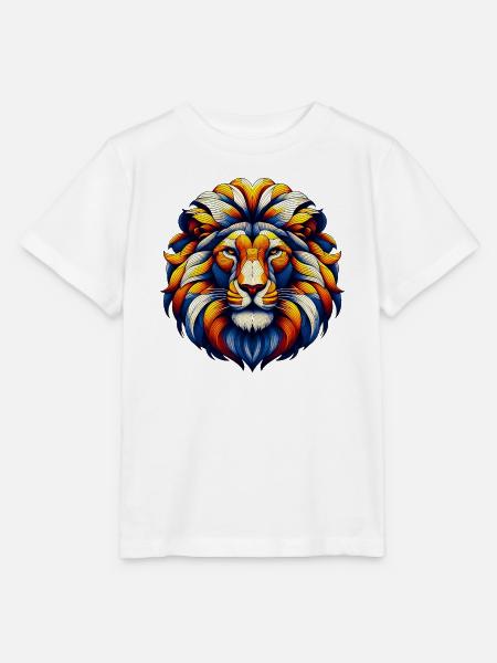 Löwe - Stanley/Stella Kinder T-Shirt MINI CREATOR - Weiß