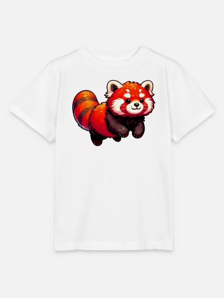 Kleiner Panda - Stanley/Stella Kinder T-Shirt MINI CREATOR - Weiß