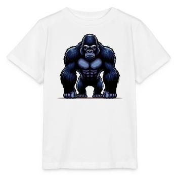 Gorilla - Stanley/Stella MINI CREATOR Kids’ T-Shirt - white - Front - Maike (125cm)
