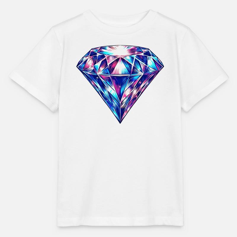 Diamant - T-shirt bio MINI CREATOR Stanley/Stella Enfant - blanc