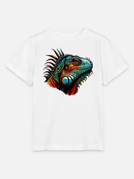 Leguan - Stanley/Stella Kinder T-Shirt MINI CREATOR - Weiß