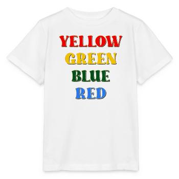 PSYCHOLOGY TEST - COLORS - Stanley/Stella MINI CREATOR Kids’ T-Shirt - white - Front - Maike (125cm)