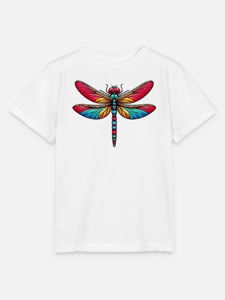 Libelle - Stanley/Stella Kinder T-Shirt MINI CREATOR  - Weiß