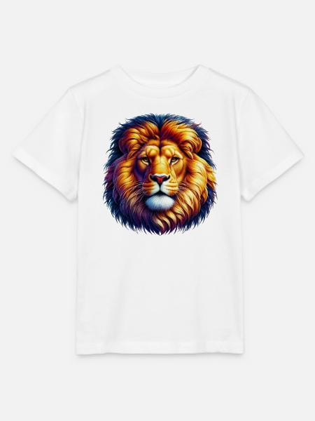 Löwe - Stanley/Stella Kinder T-Shirt MINI CREATOR  - Weiß