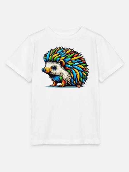 Igel - Stanley/Stella Kinder T-Shirt MINI CREATOR  - Weiß