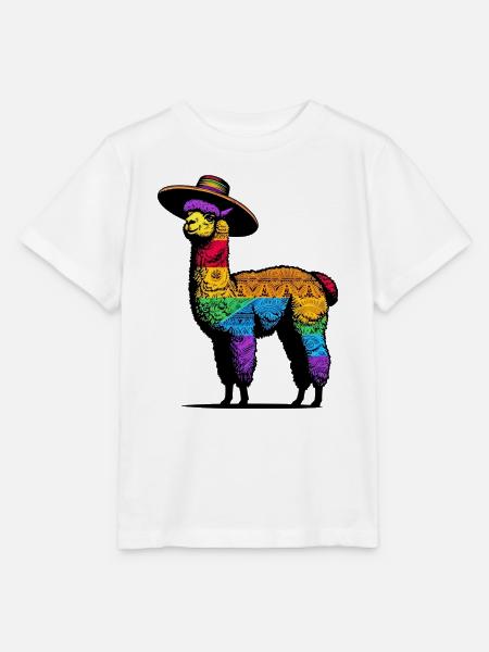 Alpaka - Stanley/Stella Kinder T-Shirt MINI CREATOR  - Weiß