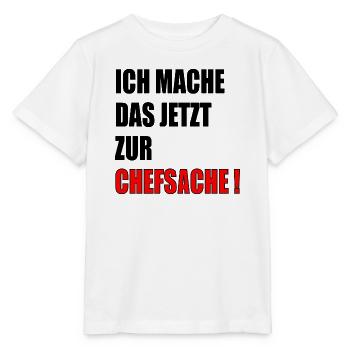 CHEFSACHE VERANTWORTUNG - Stanley/Stella Kinder T-Shirt MINI CREATOR  - Weiß - Vorne - Maike (125cm)