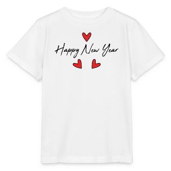 BONNE ANNEE. SAINT SYLVESTRE - T-shirt bio MINI CREATOR Stanley/Stella Enfant - blanc - Devant - Maike (125cm)