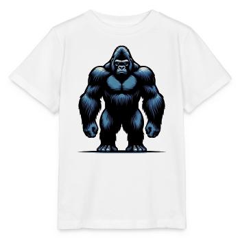 Gorilla - Stanley/Stella Kinder T-Shirt MINI CREATOR  - Weiß - Vorne - Maike (125cm)