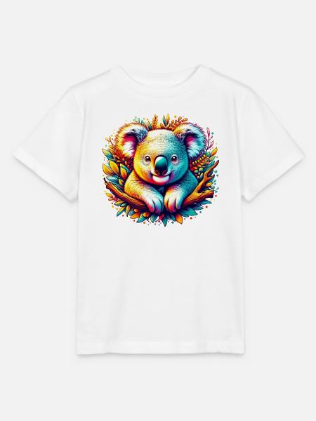 Koala - Stanley/Stella Kinder T-Shirt MINI CREATOR  - Weiß