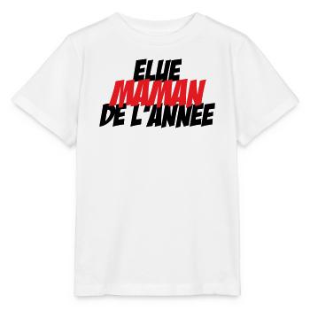 élue Maman de l'année - T-shirt bio MINI CREATOR Stanley/Stella Enfant - blanc - Devant - Maike (125cm)
