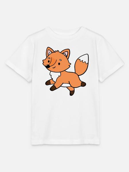 Fuchs Füchse - Stanley/Stella Kinder T-Shirt MINI CREATOR  - Weiß